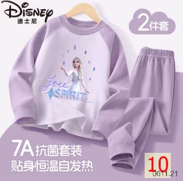 24HA0611.21 - BỘ NỈ DISNEY BÉ GÁI
