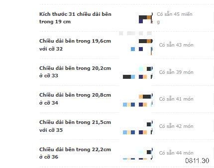 24HA0811.30 - GIÀY BỐT MARTIN CỔ THẤP CHO BÉ
