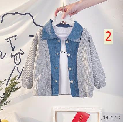 24HA1911.10 - ÁO KHOÁC 2 MẢNH PHONG CÁCH HÀN BÉ TRAI