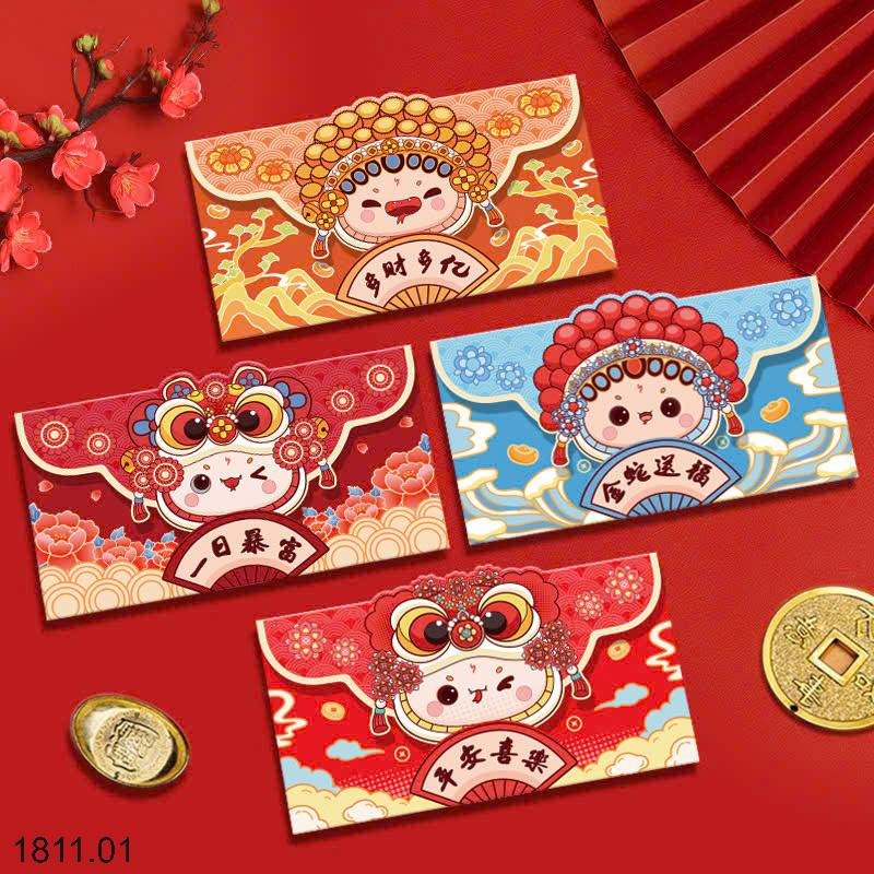 24HA1811.01 - SET 40 CHIẾC LÌ XÌ MAY MẮN TẾT