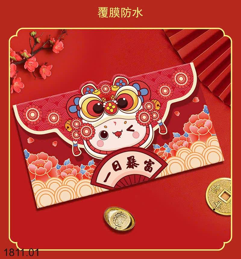24HA1811.01 - SET 40 CHIẾC LÌ XÌ MAY MẮN TẾT