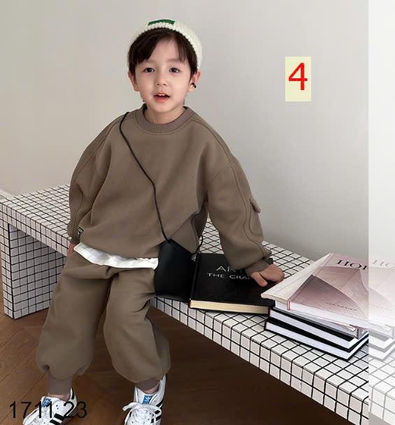 24HA1711.23 - BỘ NỈ BÉ TRAI AMBB