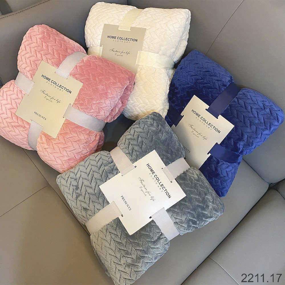 24HA2211.17 - CHĂN LÔNG CỪU LÚA MÌ