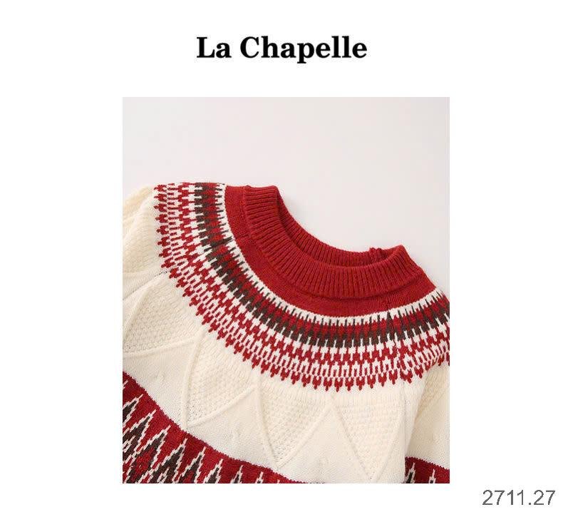 24HA2711.27 - ÁO LEN GIÁNG SINH LACHAPELLE