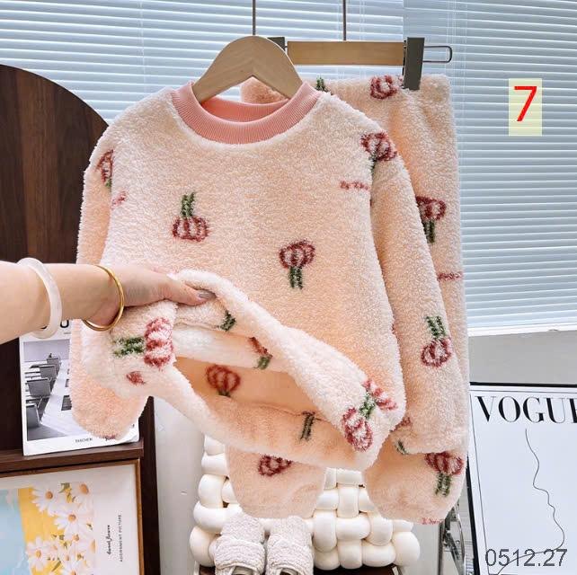 24HA0512.27 - BỘ NGỦ LÔNG SAN HÔ CHO BÉ