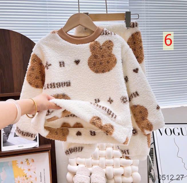 24HA0512.27 - BỘ NGỦ LÔNG SAN HÔ CHO BÉ