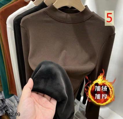 24HA0412.09 - ÁO NỈ GIỮ NHIỆT LÓT LÔNG SIÊU ẤM