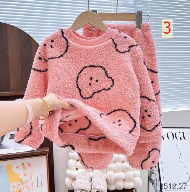 24HA0512.27 - BỘ NGỦ LÔNG SAN HÔ CHO BÉ