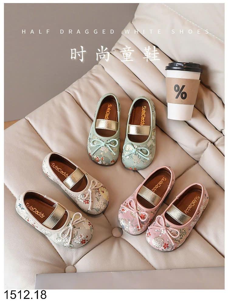 24HA1512.18 - GIÀY BÚP BÊ RETRO HÃNG BELLANEWMAN BÉ GÁI