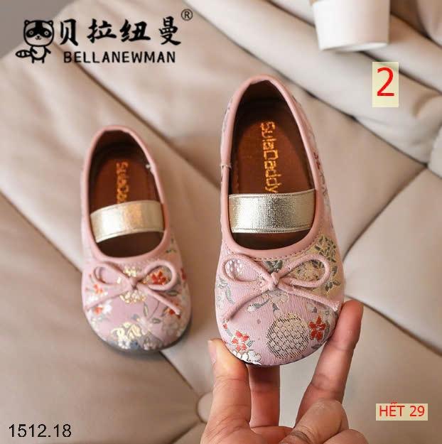 24HA1512.18 - GIÀY BÚP BÊ RETRO HÃNG BELLANEWMAN BÉ GÁI