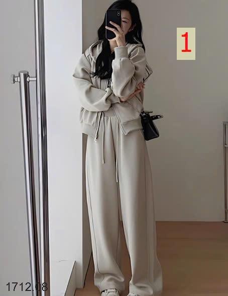 24HA1712.08 - BỘ NỮ THỂ THAO KÉO KHOÁ
