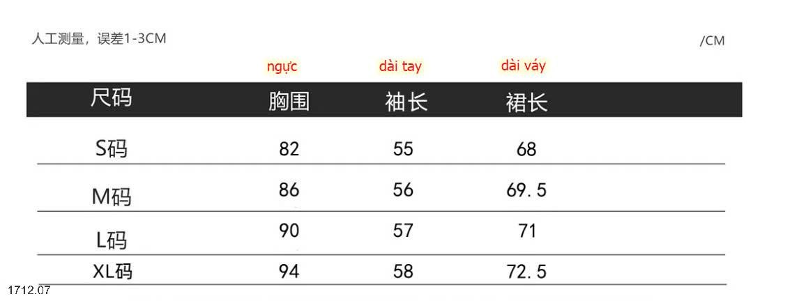 24HA1712.07 - VÁY TRỄ VAI DÀI TAY SÀNH ĐIỆU