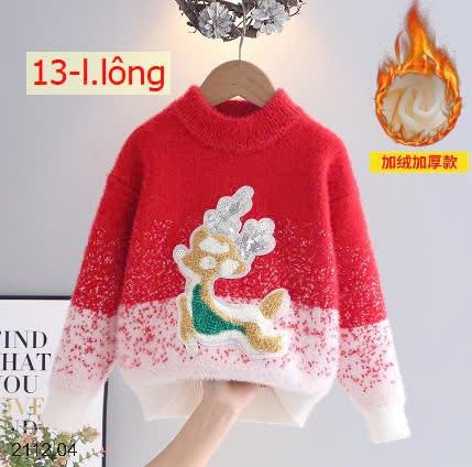 24HA2112.04 - ÁO LEN ĐÓN GIÁNG SINH NĂM MỚI CHO BÉ