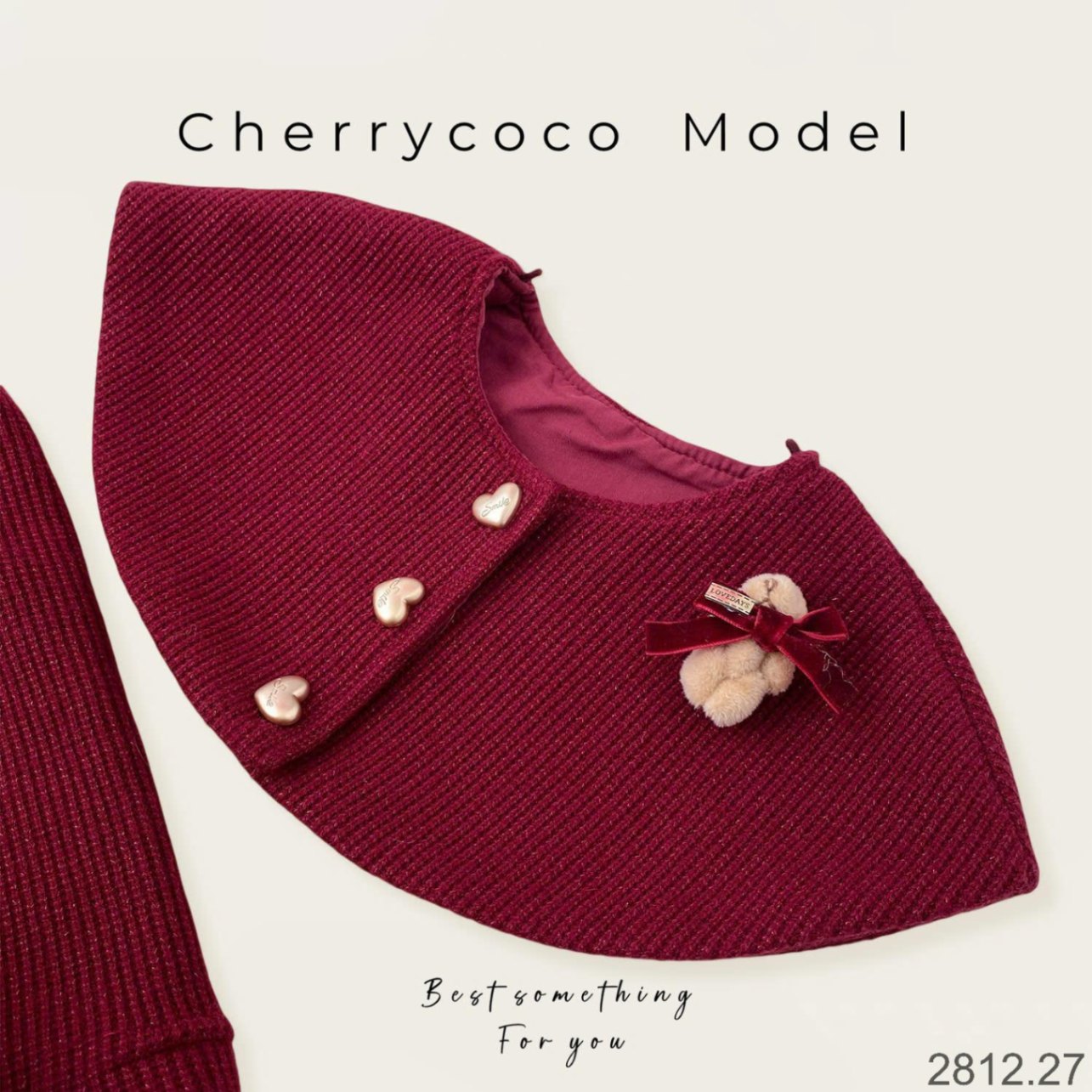 24HA2812.27 - VÁY CÔNG CHÚA CHERRY COCO BÉ GÁI