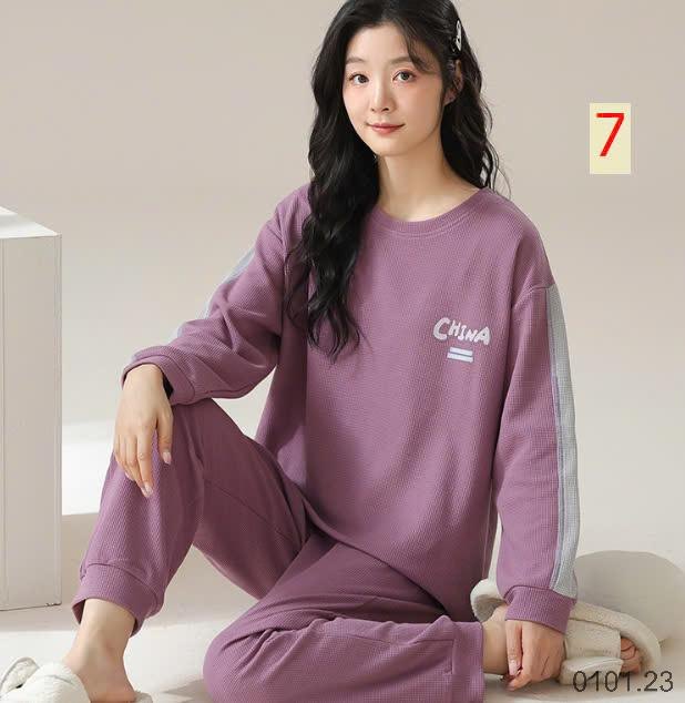 25HA0101.23 - BỘ COTTON NỮ MẶC NHÀ