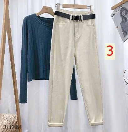 24HA3112.31 - QUẦN JEAN BAGGY NỮ