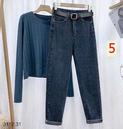 24HA3112.31 - QUẦN JEAN BAGGY NỮ