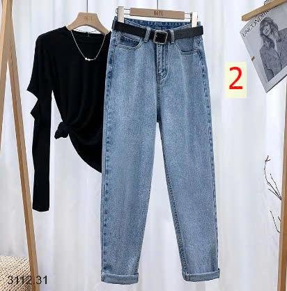 24HA3112.31 - QUẦN JEAN BAGGY NỮ