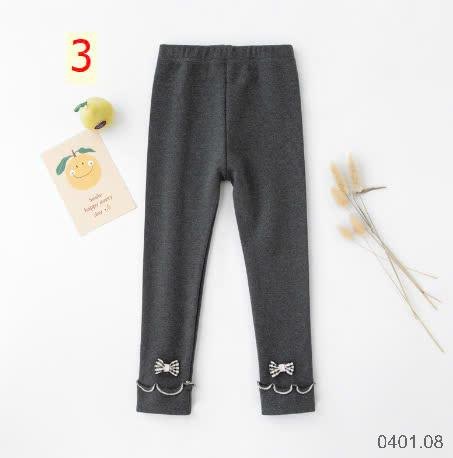 25HA0401.08 - QUẦN LEGGING NƠ BÉ GÁI