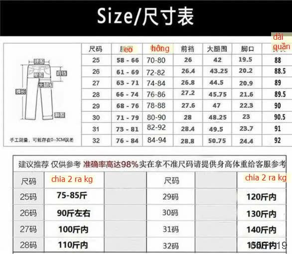 25HA0501.19 - QUẦN SKINY JEAN LƯNG CAO TÔN DÁNG