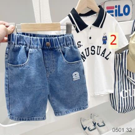 25HA0501.32 - QUẦN SHORT JEAN KACADY BÉ TRAI