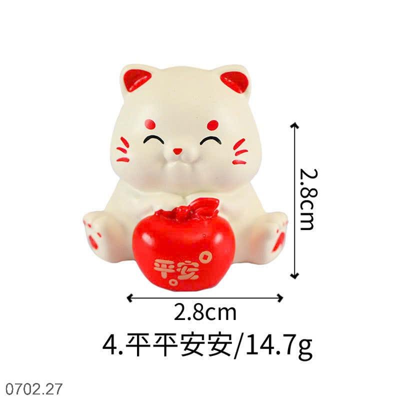 25HA0702.27 - SET 6 MÈO THẦN TÀI