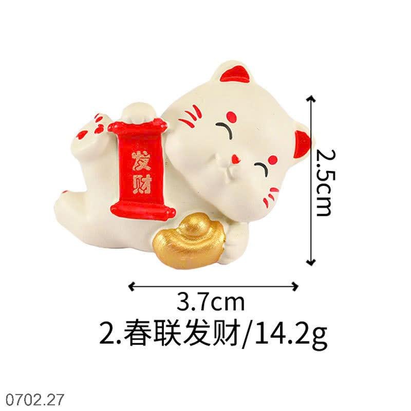 25HA0702.27 - SET 6 MÈO THẦN TÀI