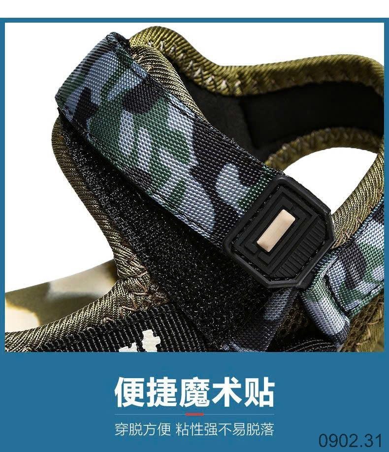 25HA0902.31 - SANDAL BÍT MŨI SPORT BÉ TRAI