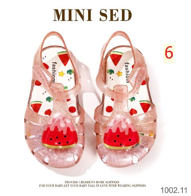 25HA1002.11 - GIÀY NHỰA THƠM MINISED BÉ GÁI