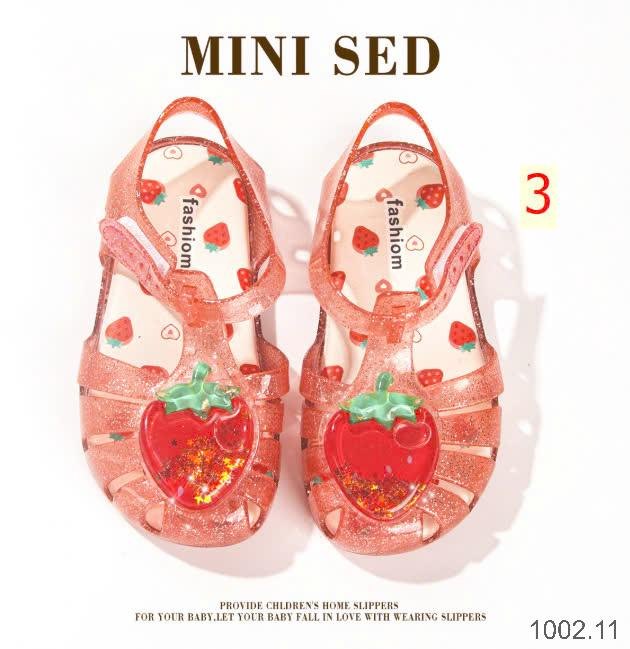 25HA1002.11 - GIÀY NHỰA THƠM MINISED BÉ GÁI