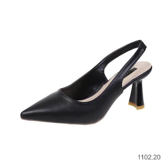 25HA1102.20 - GIÀY SANDAL CAO GÓT MŨI NHỌN NỮ