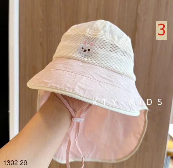 25HA1302.29 - MŨ CHỐNG NẮNG TRÙM ĐẦU CHO BÉ YÊU