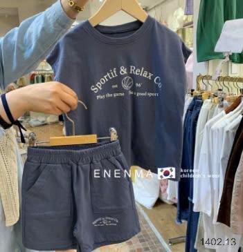 25HA1402.13 - BỘ COTTON MỀM MÁT CHO BÉ TRAI