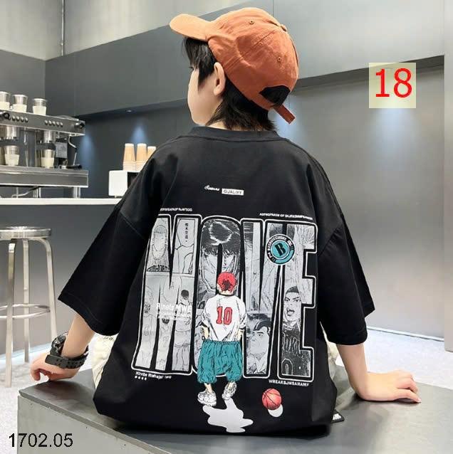 25HA1702.05 - SET 2 ÁO COTTON SIZE ĐẠI BÉ TRAI