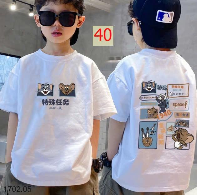 25HA1702.05 - SET 2 ÁO COTTON SIZE ĐẠI BÉ TRAI