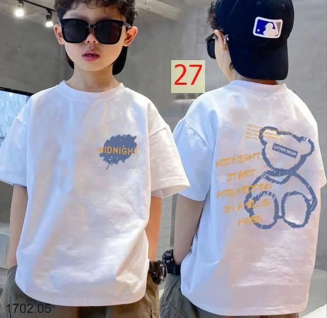 25HA1702.05 - SET 2 ÁO COTTON SIZE ĐẠI BÉ TRAI