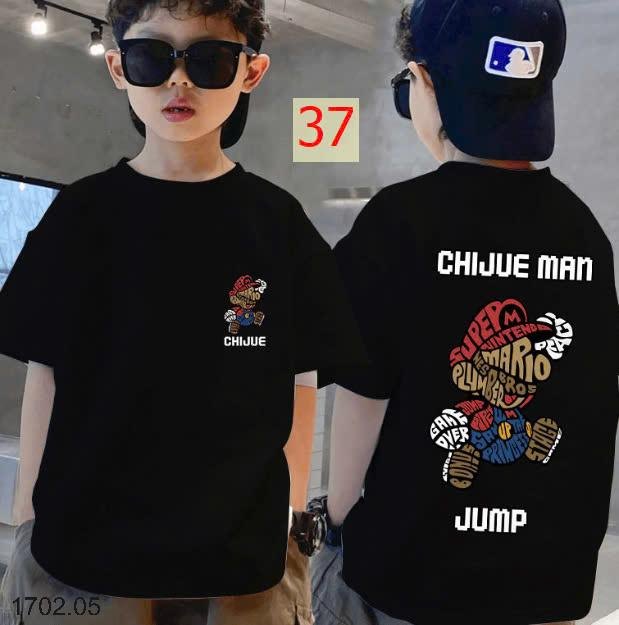 25HA1702.05 - SET 2 ÁO COTTON SIZE ĐẠI BÉ TRAI