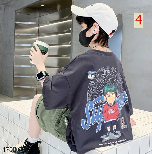 25HA1702.05 - SET 2 ÁO COTTON SIZE ĐẠI BÉ TRAI