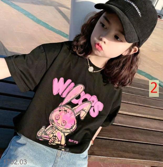 25HA1702.03 - SET 2 ÁO COTTON SIZE ĐẠI BÉ GÁI