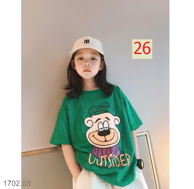 25HA1702.03 - SET 2 ÁO COTTON SIZE ĐẠI BÉ GÁI