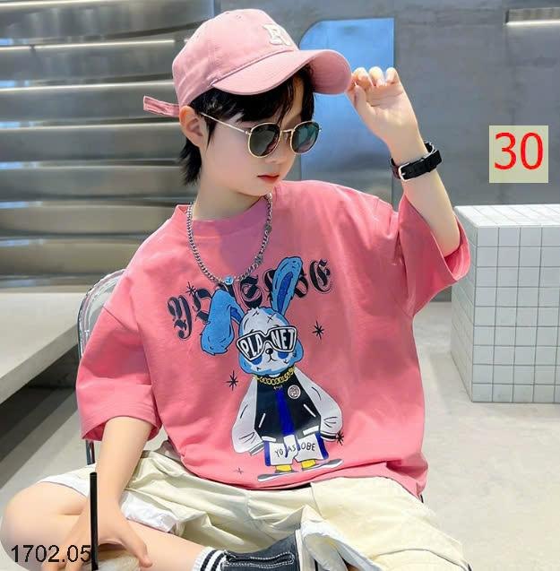 25HA1702.05 - SET 2 ÁO COTTON SIZE ĐẠI BÉ TRAI