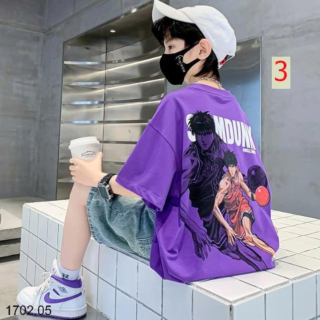 25HA1702.05 - SET 2 ÁO COTTON SIZE ĐẠI BÉ TRAI