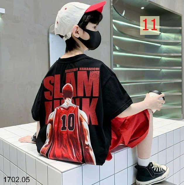 25HA1702.05 - SET 2 ÁO COTTON SIZE ĐẠI BÉ TRAI