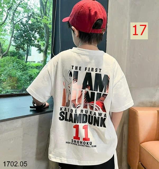 25HA1702.05 - SET 2 ÁO COTTON SIZE ĐẠI BÉ TRAI