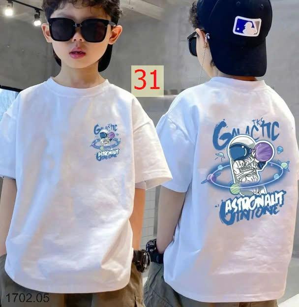 25HA1702.05 - SET 2 ÁO COTTON SIZE ĐẠI BÉ TRAI