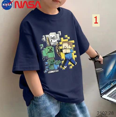 25HA2102.28 - ÁO PHÔNG CỘC TAY NASA BÉ TRAI