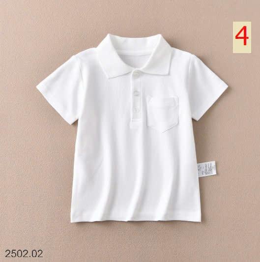 25HA2502.02 - ÁO THUN POLO BÉ GÁI BÉ TRAI SIZE ĐẠI SIÊU XINH
