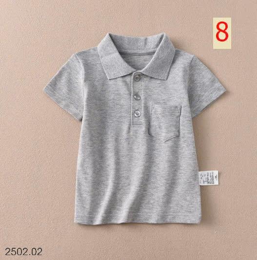 25HA2502.02 - ÁO THUN POLO BÉ GÁI BÉ TRAI SIZE ĐẠI SIÊU XINH