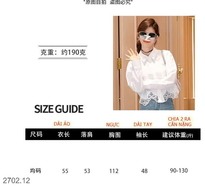 25HA2702.12 - ÁO SƠ MI CÁCH ĐIỆU HÀN QUỐC