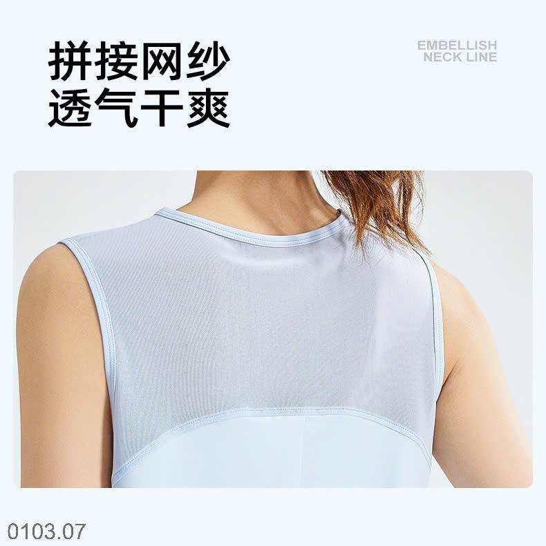 25HA0103.07 - ÁO TẬP THỂ THAO RỘNG RÃI CHO NỮ
